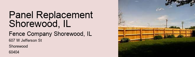 Panel Replacement Shorewood, IL