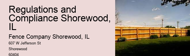 Regulations and Compliance Shorewood, IL
