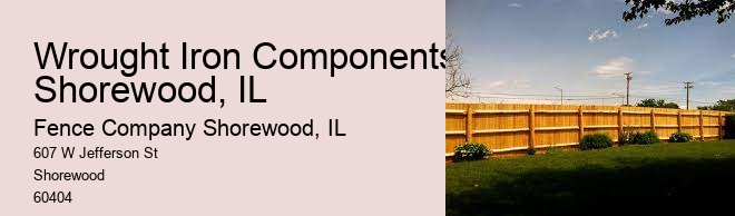 Wrought Iron Components Shorewood, IL