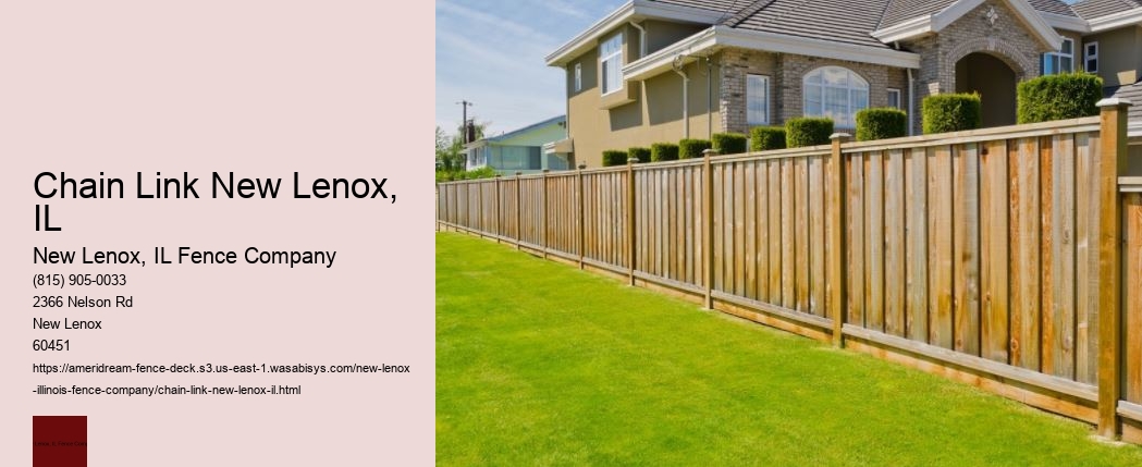 Chain Link New Lenox, IL