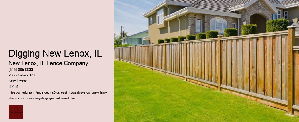 Digging New Lenox, IL