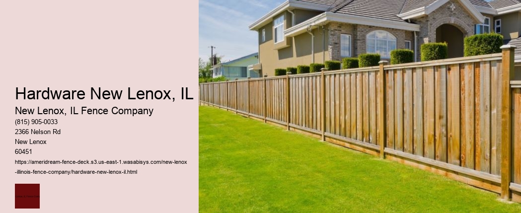 Hardware New Lenox, IL