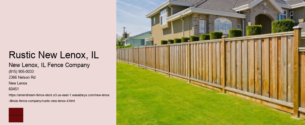 Rustic New Lenox, IL